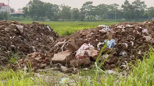 Đất đấu giá bị bỏ hoang gây lãng phí