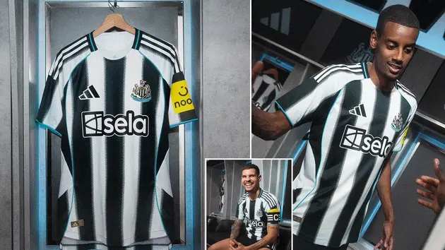 Newcastle ra mắt mẫu áo đấu sân nhà mùa giải 2025-2026