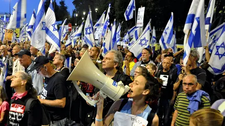 Người dân Israel biểu tình kêu gọi chấm dứt chiến tranh Gaza