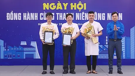 Ngày hội đồng hành cùng thanh niên công nhân