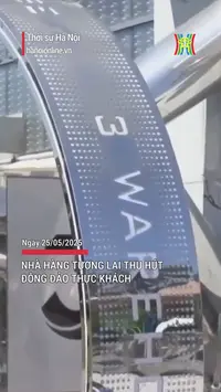 Nhà hàng tương lai thu hút đông đảo thực khách