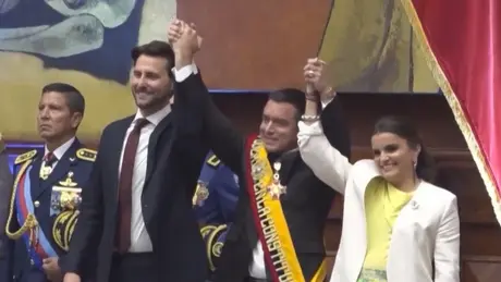Tổng thống Ecuador tuyên thệ nhậm chức