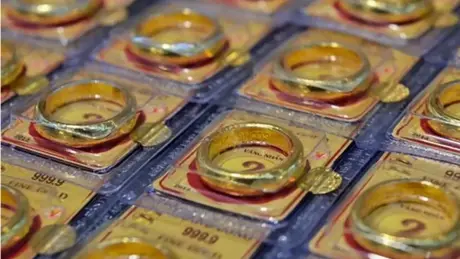 Giá vàng ngày 25/5 tiếp đà tăng mạnh