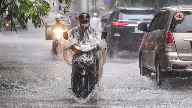 Thời tiết 25/5: Hà Nội tiếp tục mưa, không khí mát mẻ