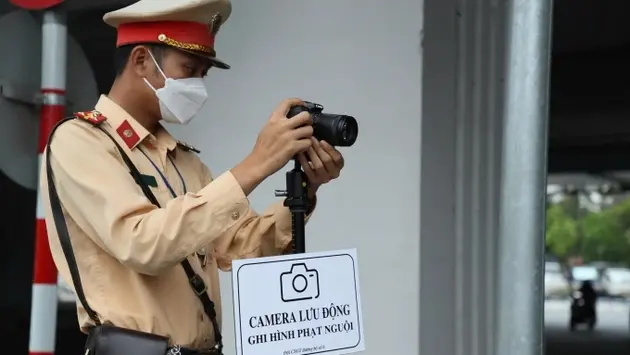CSGT Hà Nội triển khai hơn 20 điểm ghi hình phạt nguội