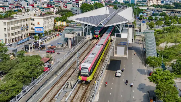 Hà Nội phát triển hệ thống đường sắt đô thị