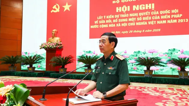 Bộ Quốc phòng lấy ý kiến sửa đổi, bổ sung Hiến pháp