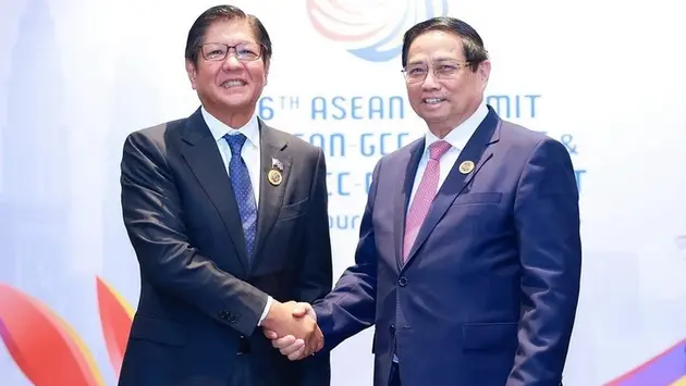 Thủ tướng Phạm Minh Chính gặp Tổng thống Philippines