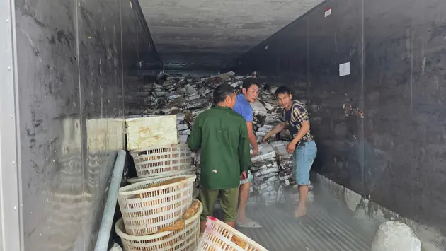 Tạm giữ hơn 25 tấn thực phẩm không rõ nguồn gốc