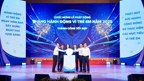 Hà Nội phát động Tháng hành động vì trẻ em năm 2025