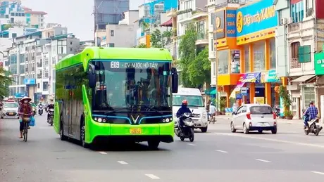 Hà Nội hoàn thành chuyển đổi xe buýt xanh vào năm 2030