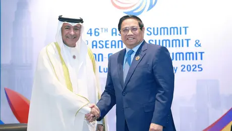 Thủ tướng Phạm Minh Chính gặp Tổng Thư ký GCC