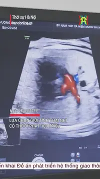 Lựa chọn giới tính thai nhi có thể bị phạt 100 triệu đồng