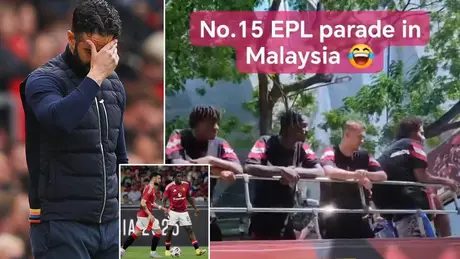 Màn diễu hành xe buýt của Man United bị chế giễu