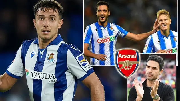 Arsenal chiêu mộ thành công Martin Zubimendi