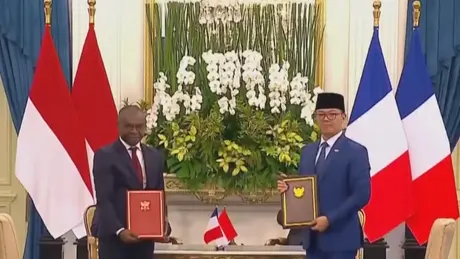 Pháp và Indonesia ký thỏa thuận hợp tác quốc phòng