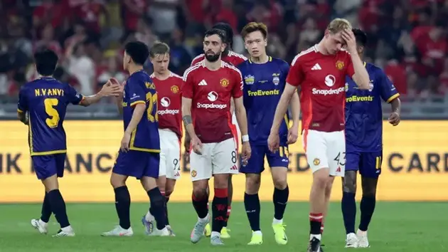 Manchester United nhận thất bại trước đội Ngôi sao Đông Nam Á