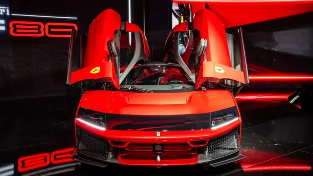 Siêu xe Ferrari F80 được đăng ký kiểu dáng tại Việt Nam