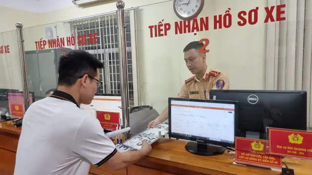 Đăng ký xe minh bạch, thuận tiện nhờ chuyển đổi số