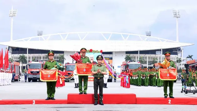 Chung kết Hội thi Thể thao nghiệp vụ chữa cháy và cứu nạn, cứu hộ