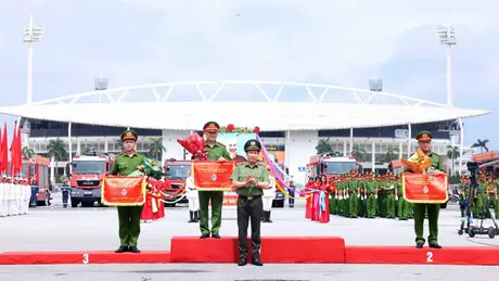 Chung kết Hội thi Thể thao nghiệp vụ chữa cháy và cứu nạn, cứu hộ