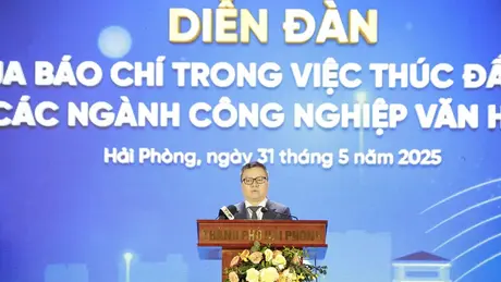 Báo chí tạo động lực phát triển công nghiệp văn hóa