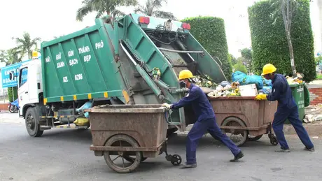 TP.HCM cân rác thải sinh hoạt để tính phí từ 1/6
