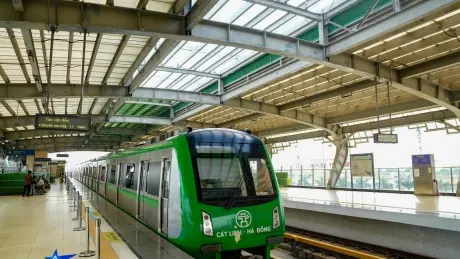 Nhiều hạng mục tuyến metro Cát Linh - Hà Đông xuống cấp