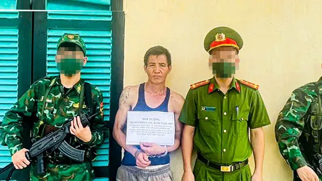 Bắt đối tượng người Lào vượt biên buôn bán ma túy