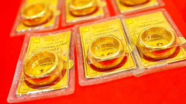 Giá vàng nhẫn, vàng miếng đồng loạt tăng