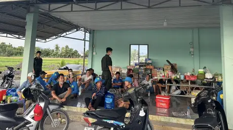 Triệt phá điểm đánh bạc 'núp bóng' câu cá giải trí 