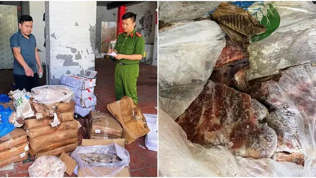 Phát hiện 2,5 tấn thịt không nguồn gốc ở Ninh Bình