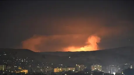 Israel tấn công nhiều mục tiêu ở miền Nam Syria