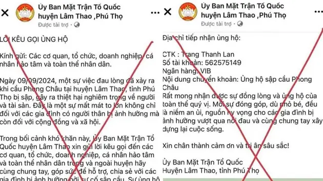 Cảnh báo giả mạo bệnh viện kêu gọi từ thiện