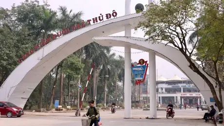9/14 công trình vi phạm tại Công viên Tuổi trẻ Thủ đô đã được tháo dỡ