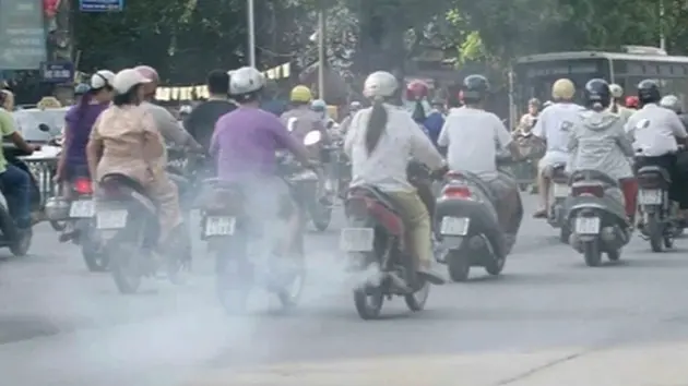 Người dân có 18 tháng để kiểm định khí thải xe máy