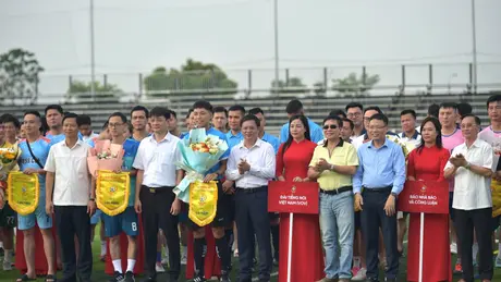 Khai mạc Giải bóng đá các cơ quan Báo chí toàn quốc