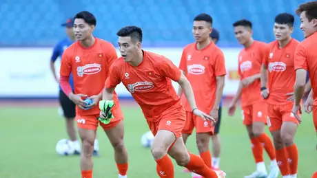 Đội tuyển Việt Nam duy trì thể trạng trước ngày lên đường
