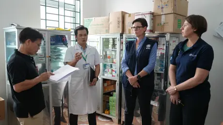Thăm các cộng đồng tái thiết sau bão Yagi