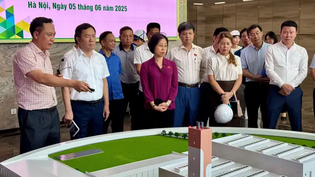 Khảo sát xử lý môi trường tại Nhà máy điện rác Seraphin