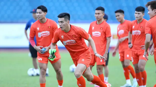 Đội tuyển Việt Nam duy trì thể trạng trước ngày lên đường