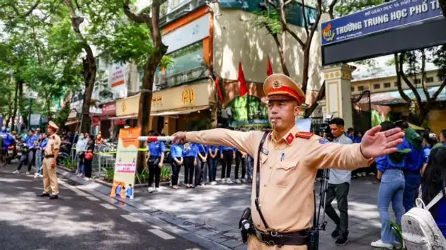 Hà Nội bảo đảm an toàn giao thông kỳ thi vào 10