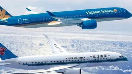 Liên doanh hàng không đầu tiên giữa Việt Nam và Trung Quốc