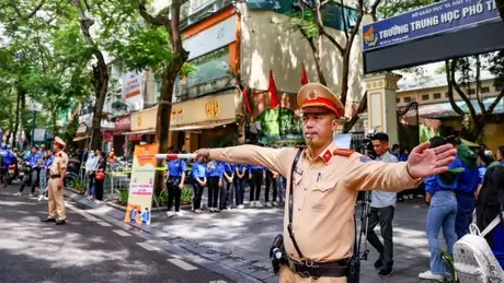 Hà Nội bảo đảm an toàn giao thông kỳ thi vào 10