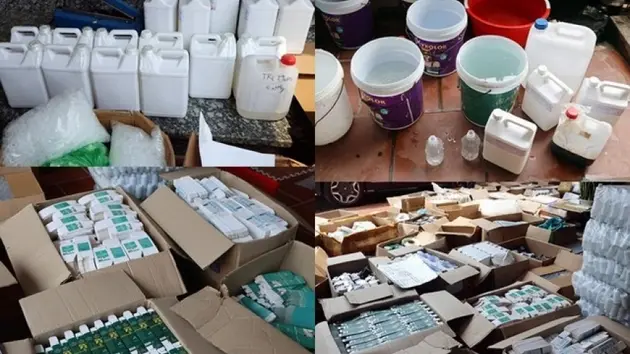 Khởi tố vụ sản xuất hơn 22.600 sản phẩm mỹ phẩm trái phép