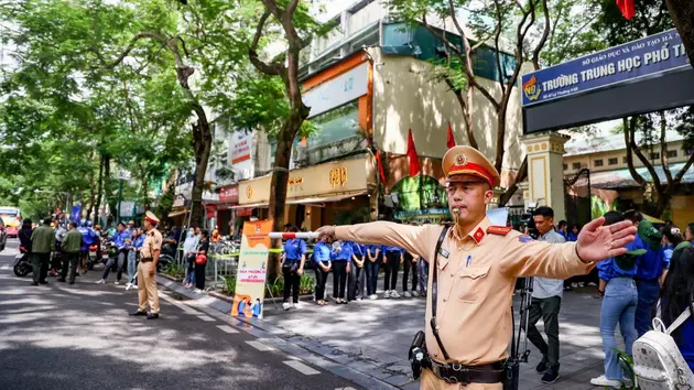 Đảm bảo ANTT tại 201 điểm thi vào lớp 10