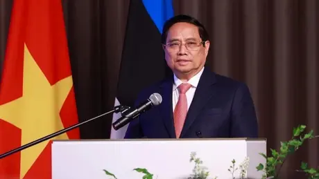 Thủ tướng dự tọa đàm doanh nghiệp Việt Nam - Estonia