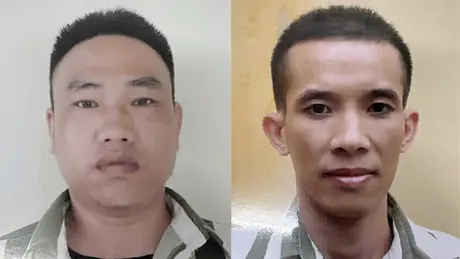 Đã bắt được hai phạm nhân trốn trại