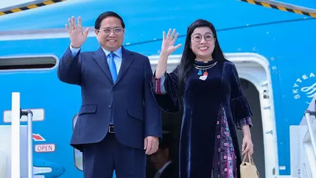 Thủ tướng đến Pháp dự Hội nghị Đại dương LHQ lần thứ 3