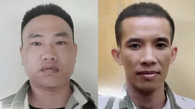 Đã bắt được hai phạm nhân trốn trại